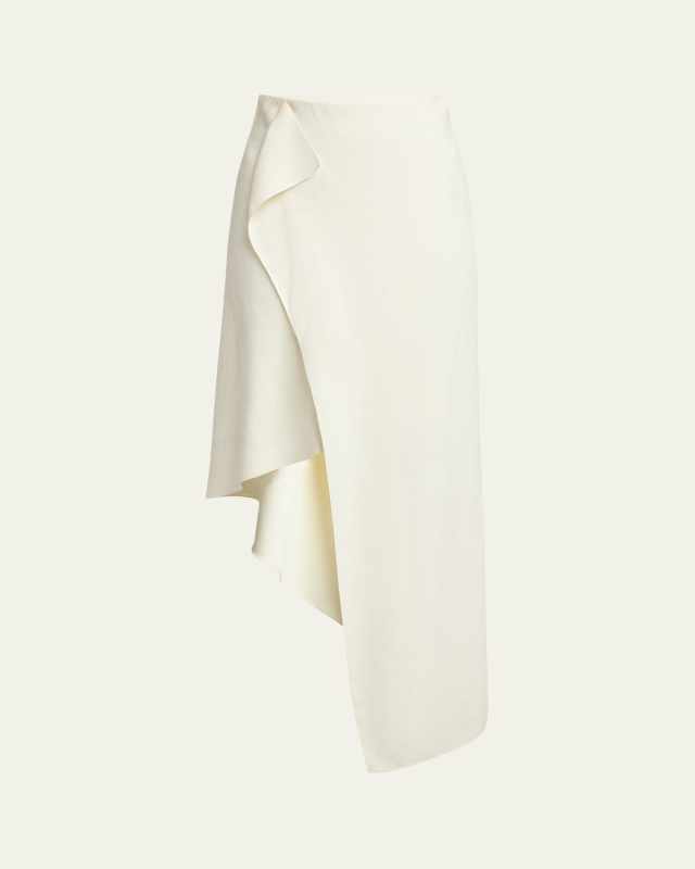 Sarong Long Draped Skirt